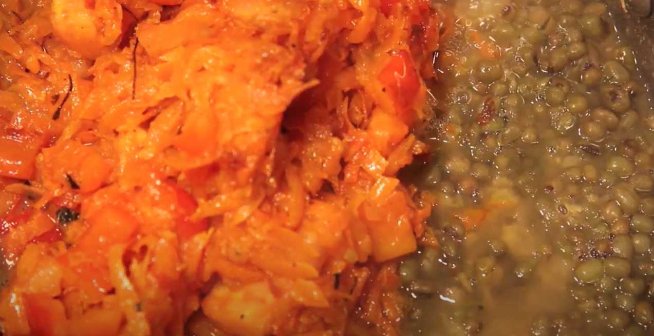 Soupe de lentilles mungo - Étape 9