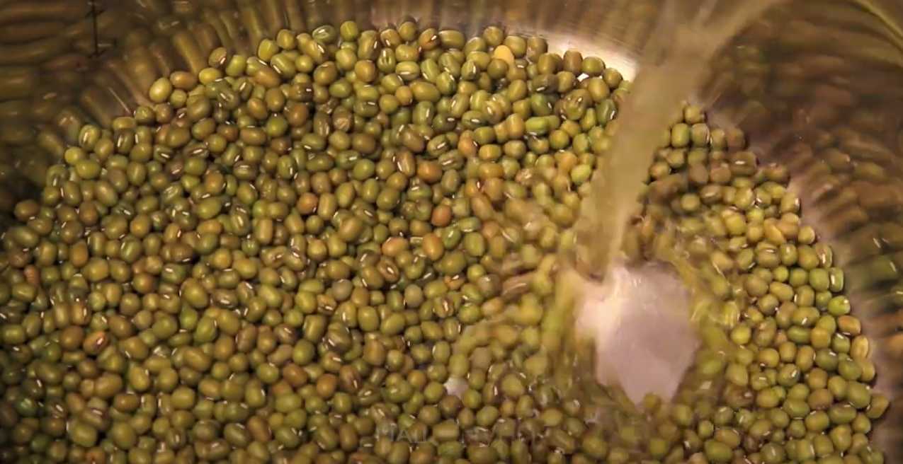 Soupe de lentilles mungo - Étape 1