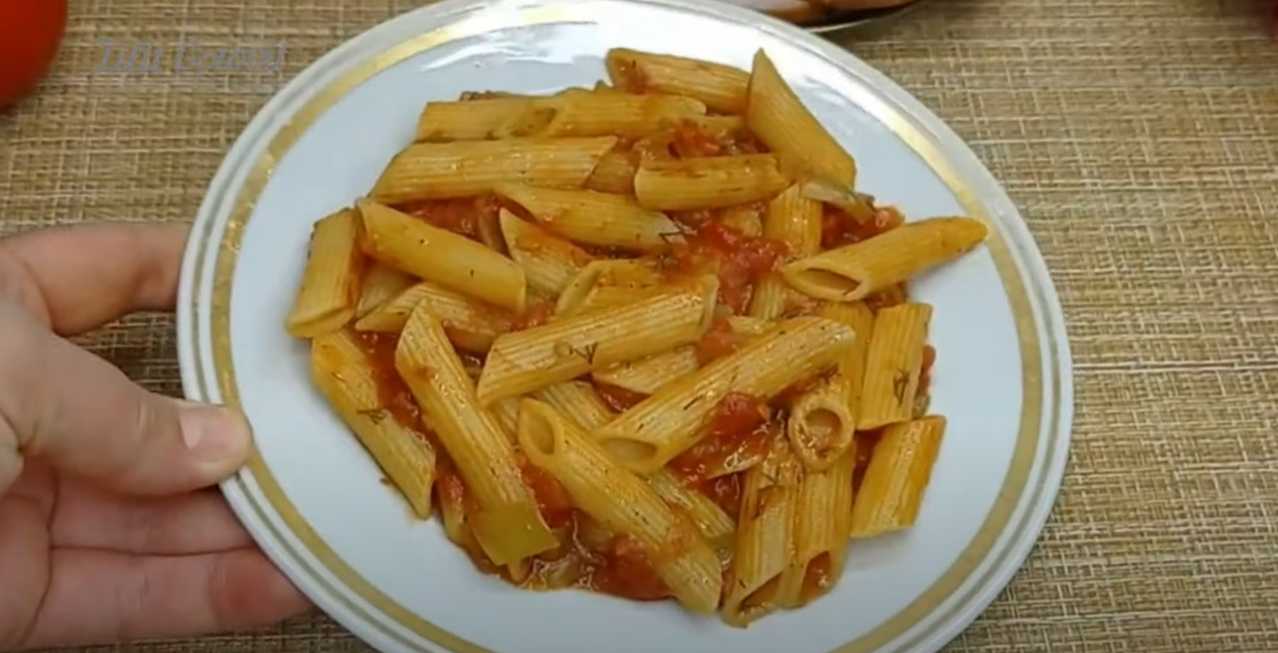 Pâtes faciles à la sauce tomate - Étape 12