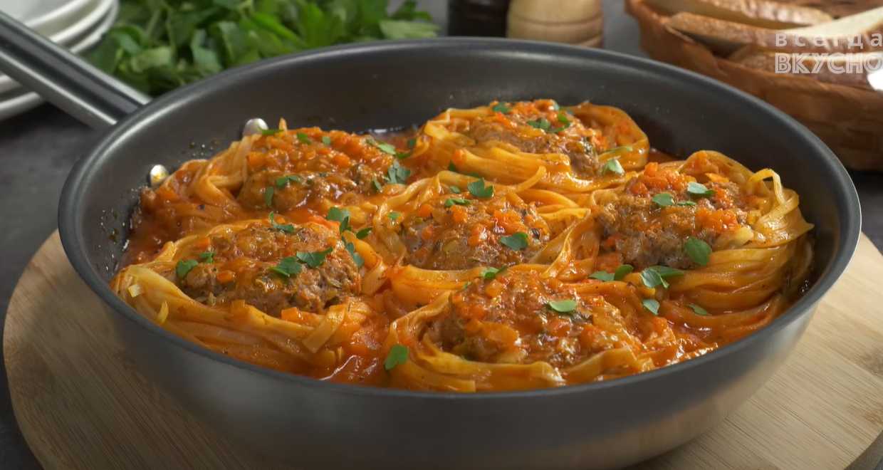 Nids de tagliatelles à la viande hachée - Étape 19