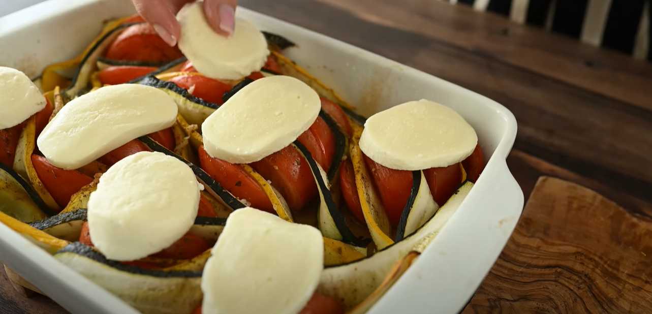 Gratin de courgettes et de tomates - Étape 8