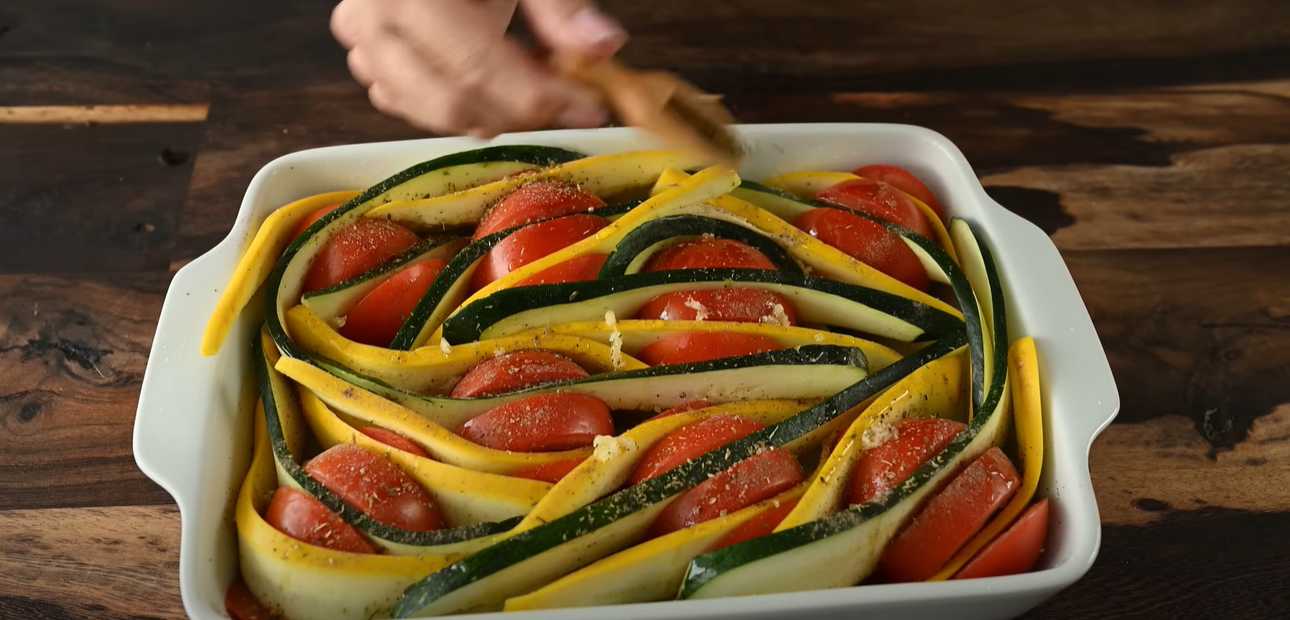 Gratin de courgettes et de tomates - Étape 6