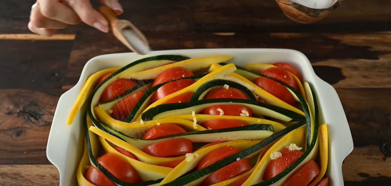Gratin de courgettes et de tomates - Étape 5