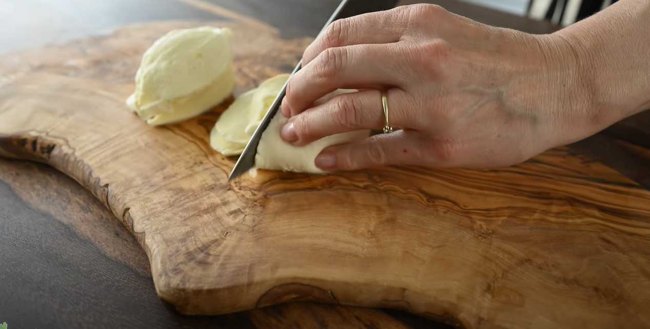 Aubergines frites au fromage et aux brocolis - Étape 2