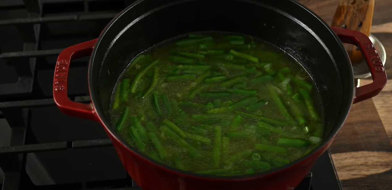 Soupe aux haricots verts - Étape 9