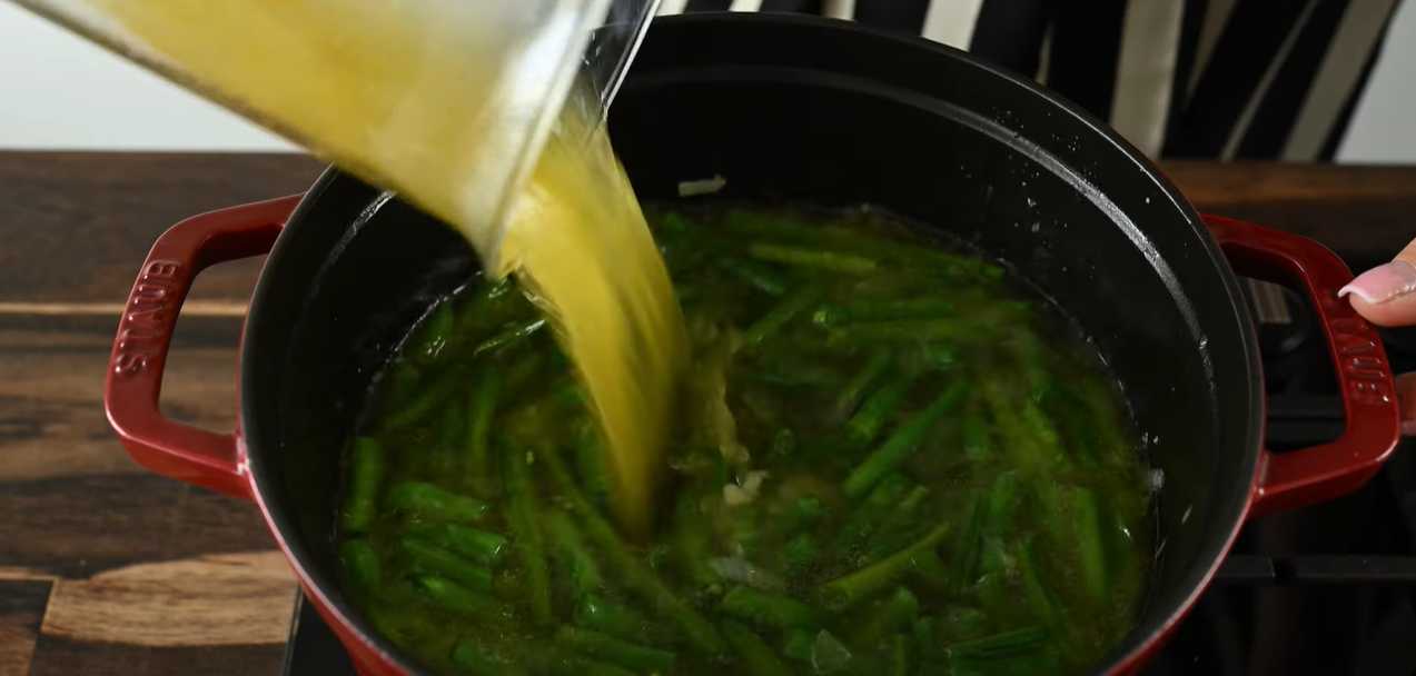 Soupe aux haricots verts - Étape 8