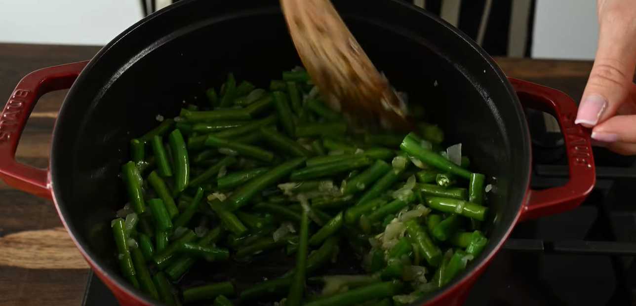 Soupe aux haricots verts - Étape 7