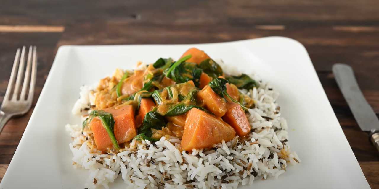 Patates douces au lait de coco - Étape 11