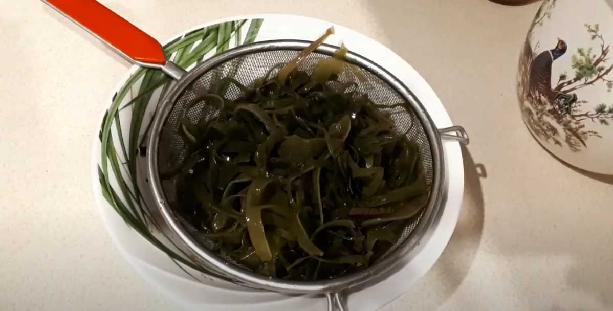 Salade d'algues aux carottes marinées - Étape 8