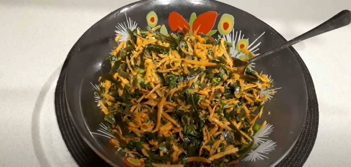 Salade d'algues aux carottes marinées - Étape 12