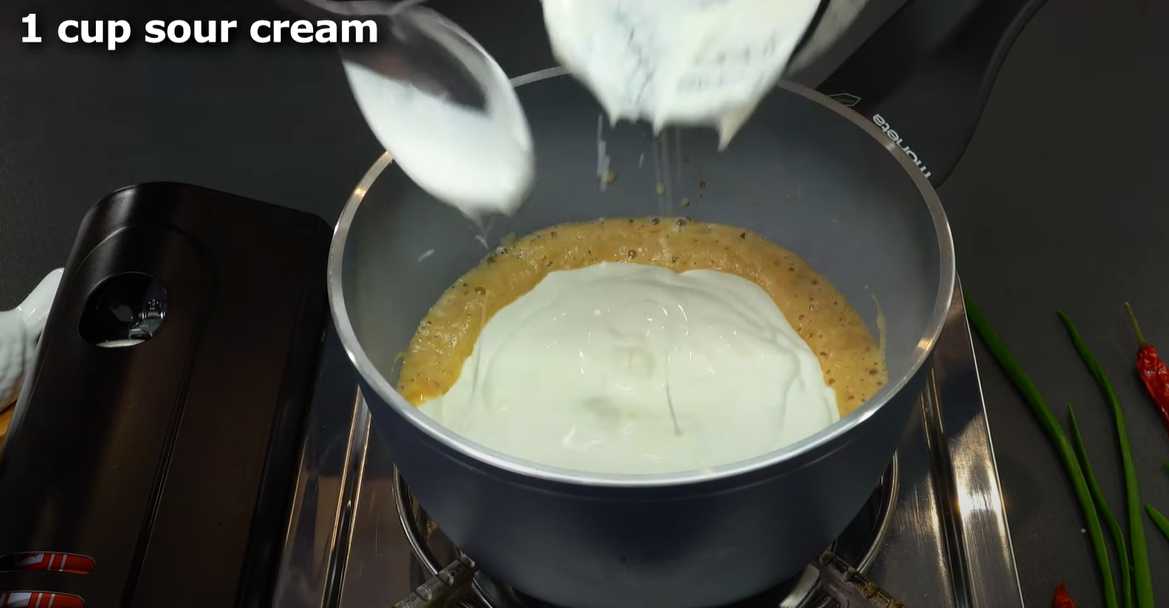 Beignets de poisson à la sauce à la crème fraîche - Étape 12