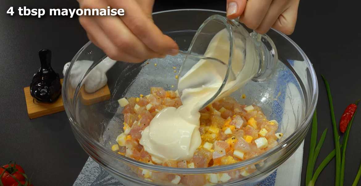 Beignets de poisson à la sauce à la crème fraîche - Étape 6