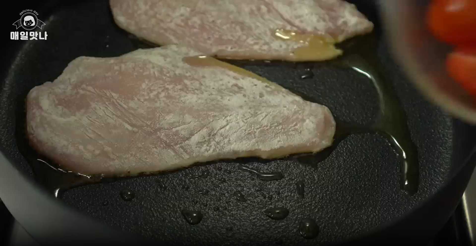 Blanc de poulet au fromage et aux tomates - Étape 4