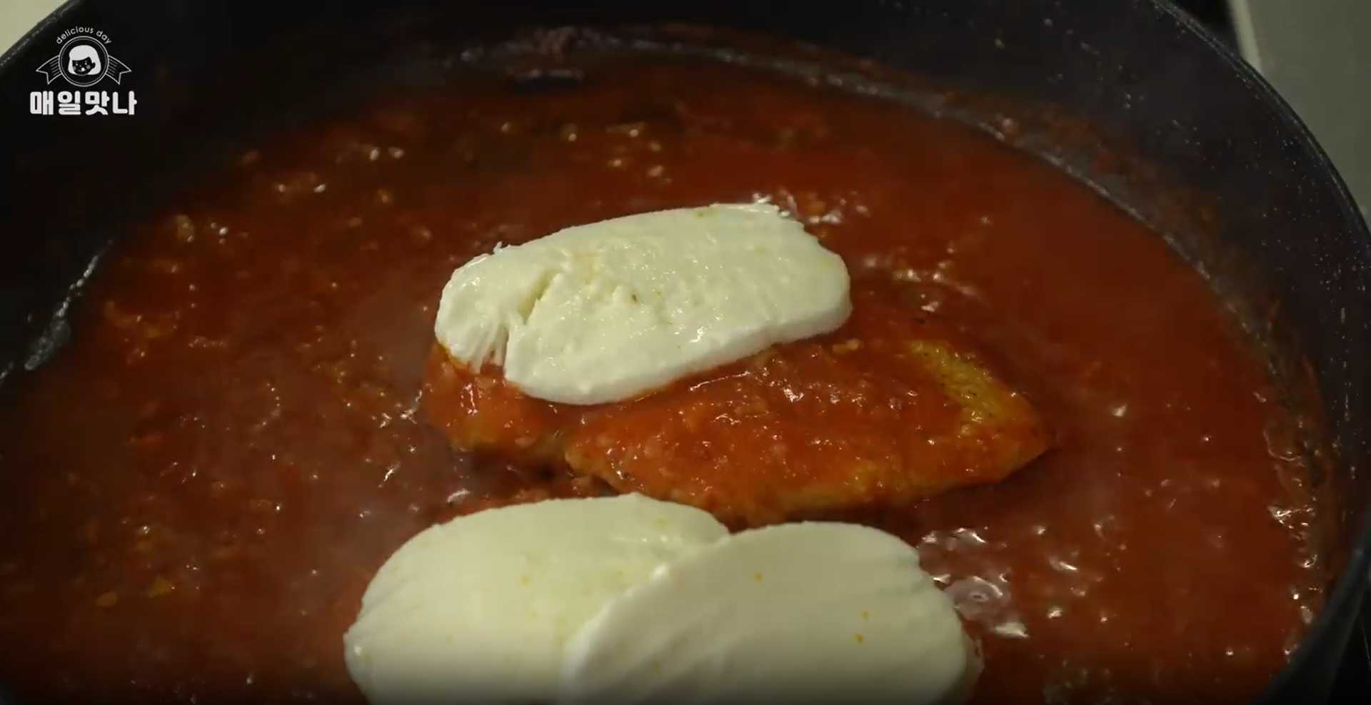 Blanc de poulet au fromage et aux tomates - Étape 11