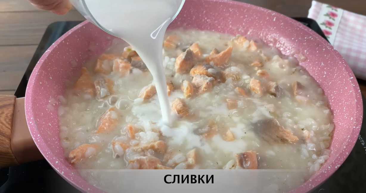 Risotto au saumon - Étape 8