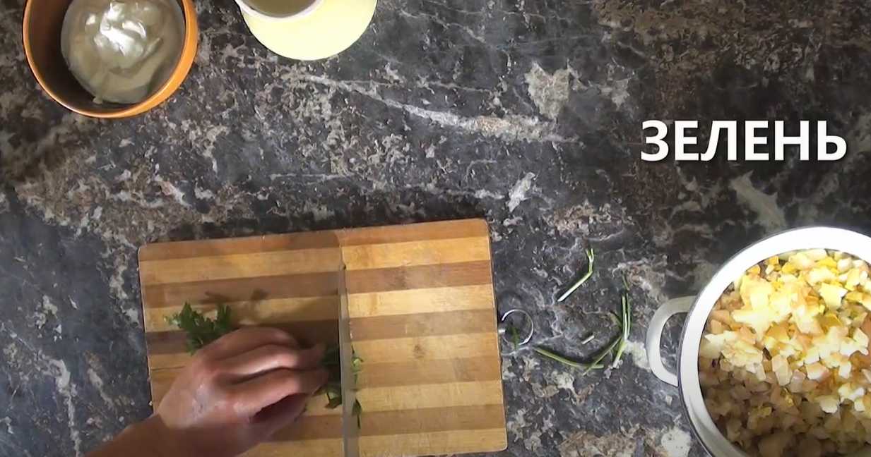 Okroshka au kvas blanc - Étape 7