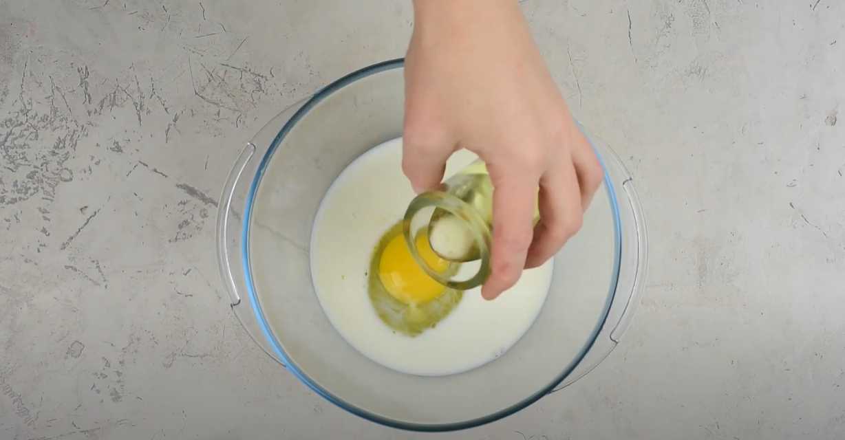 Crêpes aux fraises - Étape 1