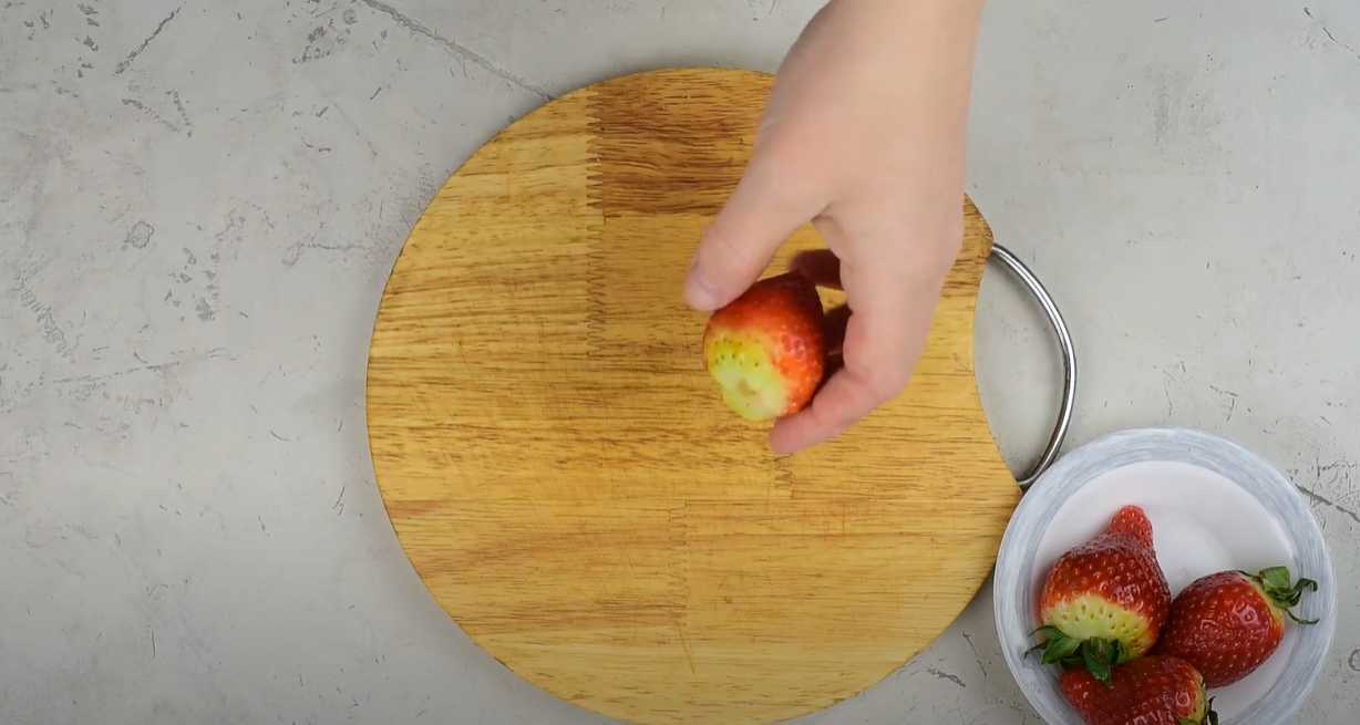 Crêpes aux fraises - Étape 7