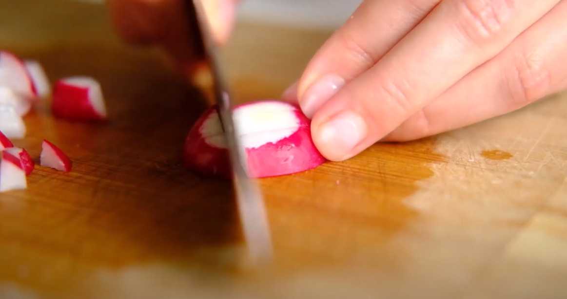 Okroshka classique avec kvas - Étape 3