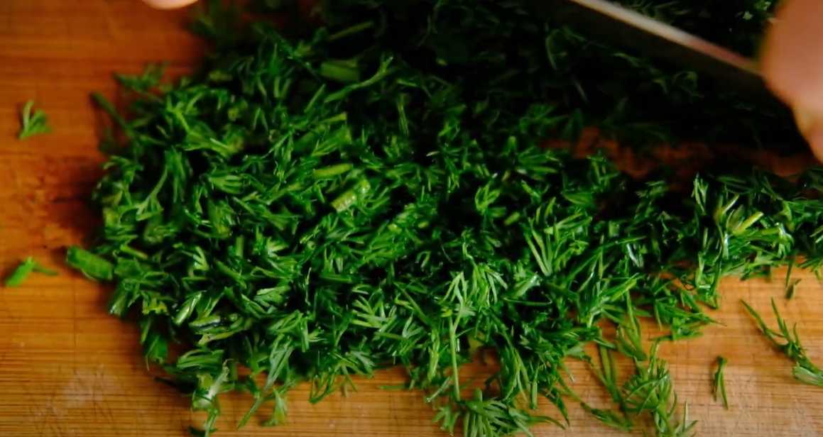 Okroshka classique avec kvas - Étape 7