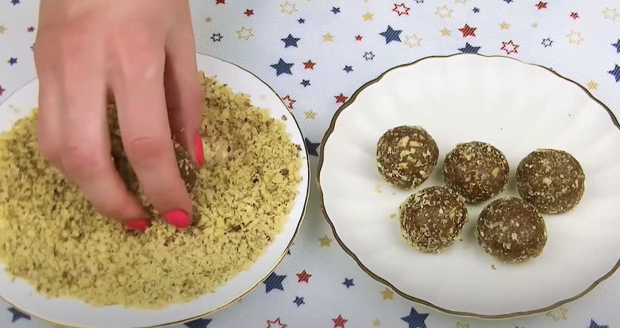 Bonbons au chocolat maison aux noix - Étape 7