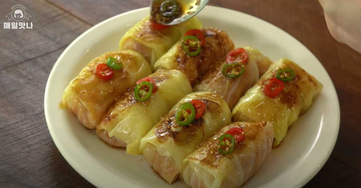 Mini choux farcis au poulet et aux pois chiches - Étape 18