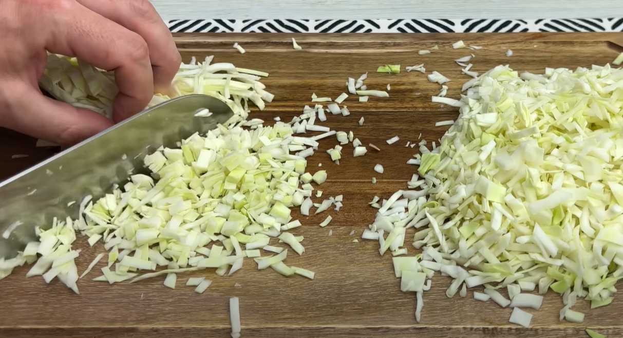 Casserole de légumes au chou - Étape 1