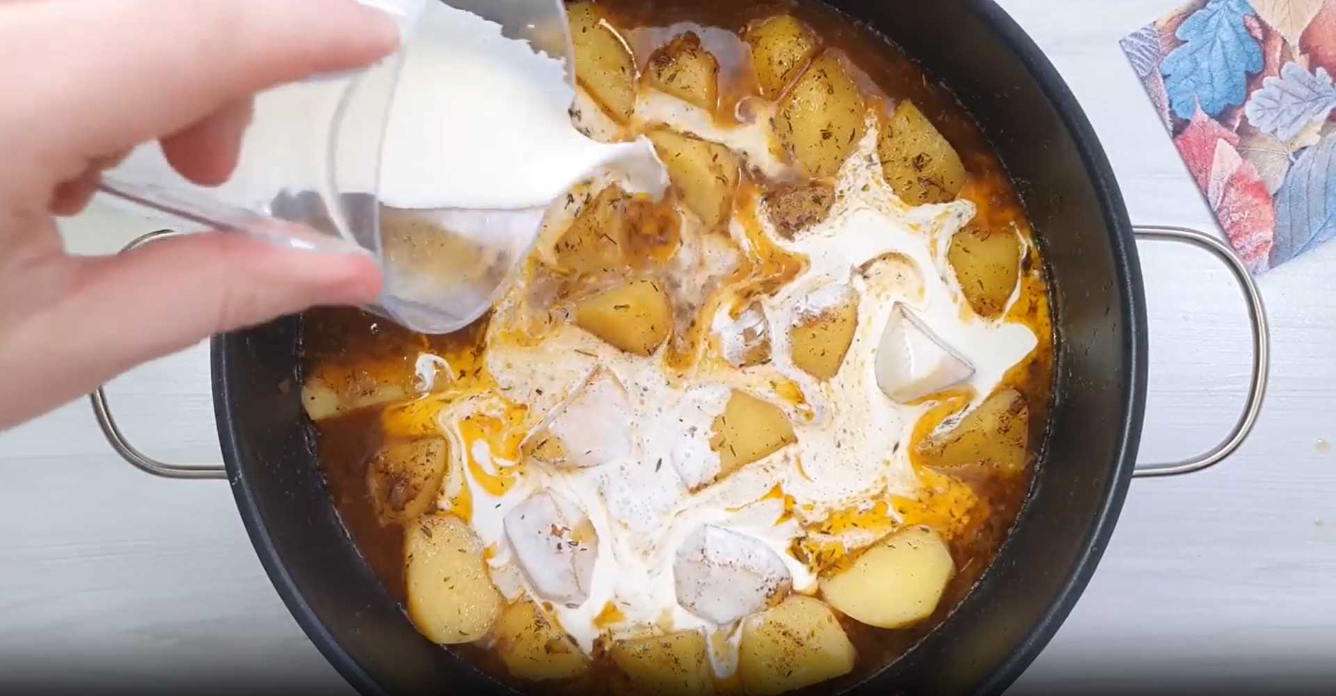 Poulet aux pommes de terre crémeuses - Étape 11