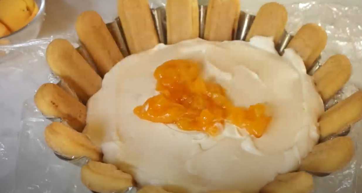 Tarte froide aux abricots - Étape 15