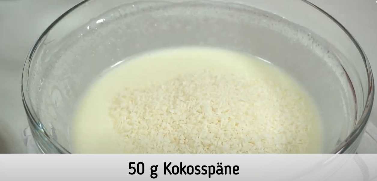 Tarte végétarienne à la noix de coco - Étape 3