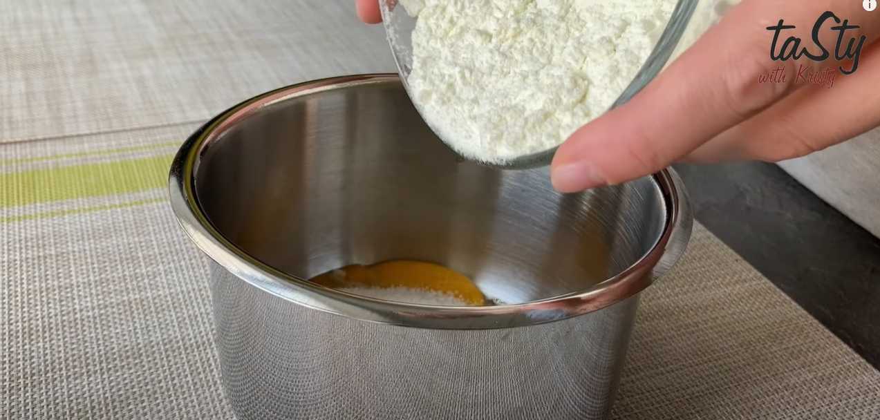 Crème brûlée maison avec glace - Étape 2