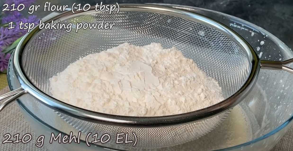 Tarte aux noix délicate - Étape 5