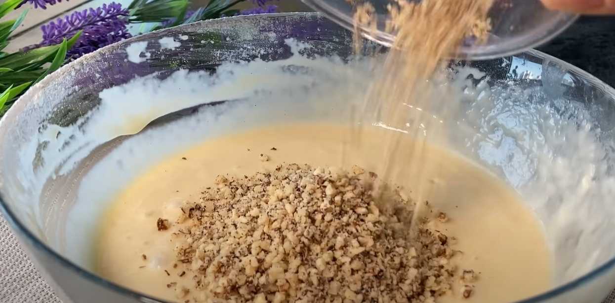 Tarte aux noix délicate - Étape 6