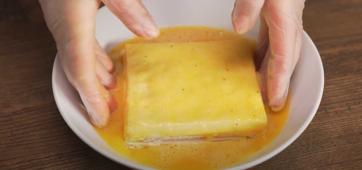 Sandwich Monte Cristo - Étape 10