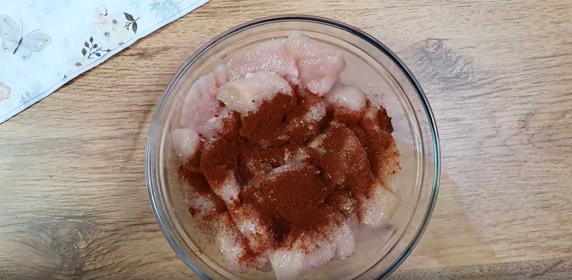 Poulet aux champignons en sauce crémeuse - Étape 2