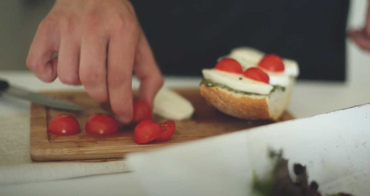 Sandwich italien - Étape 4