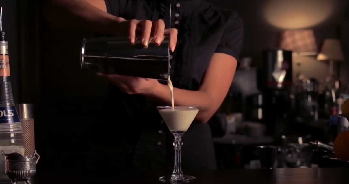 Cocktail Alexander Étape 6