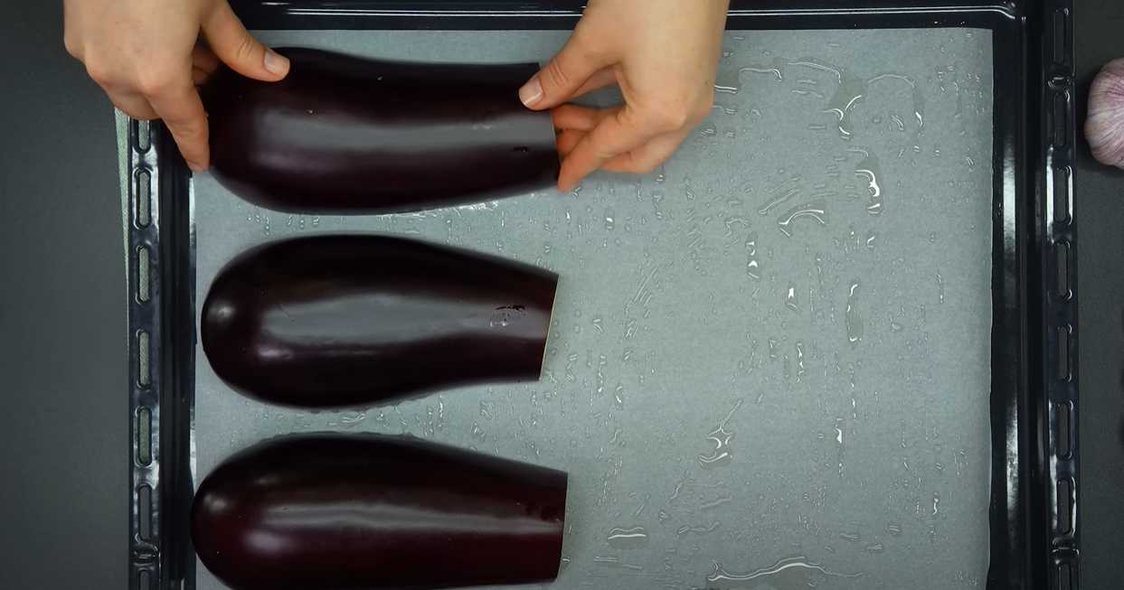 Aubergines farcies cuites au four - Étape 3
