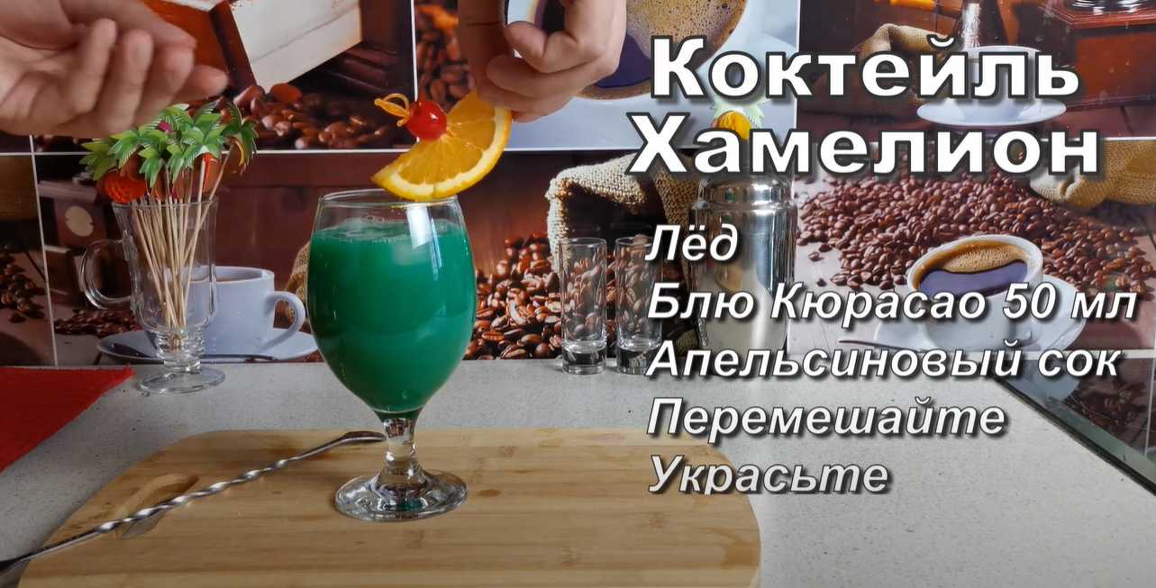 Caméléon à cocktails - Étape 4