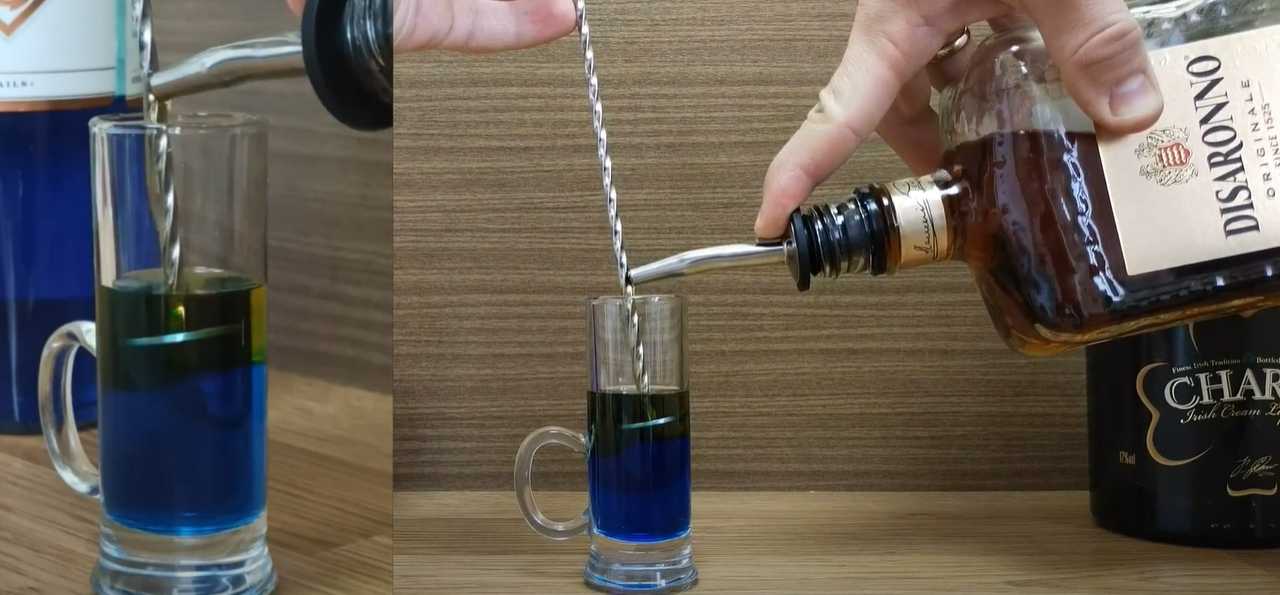 Cocktail Blue Moon - Étape 3