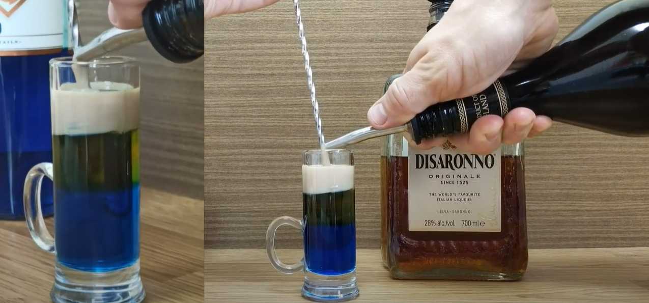 Cocktail Blue Moon - Étape 5