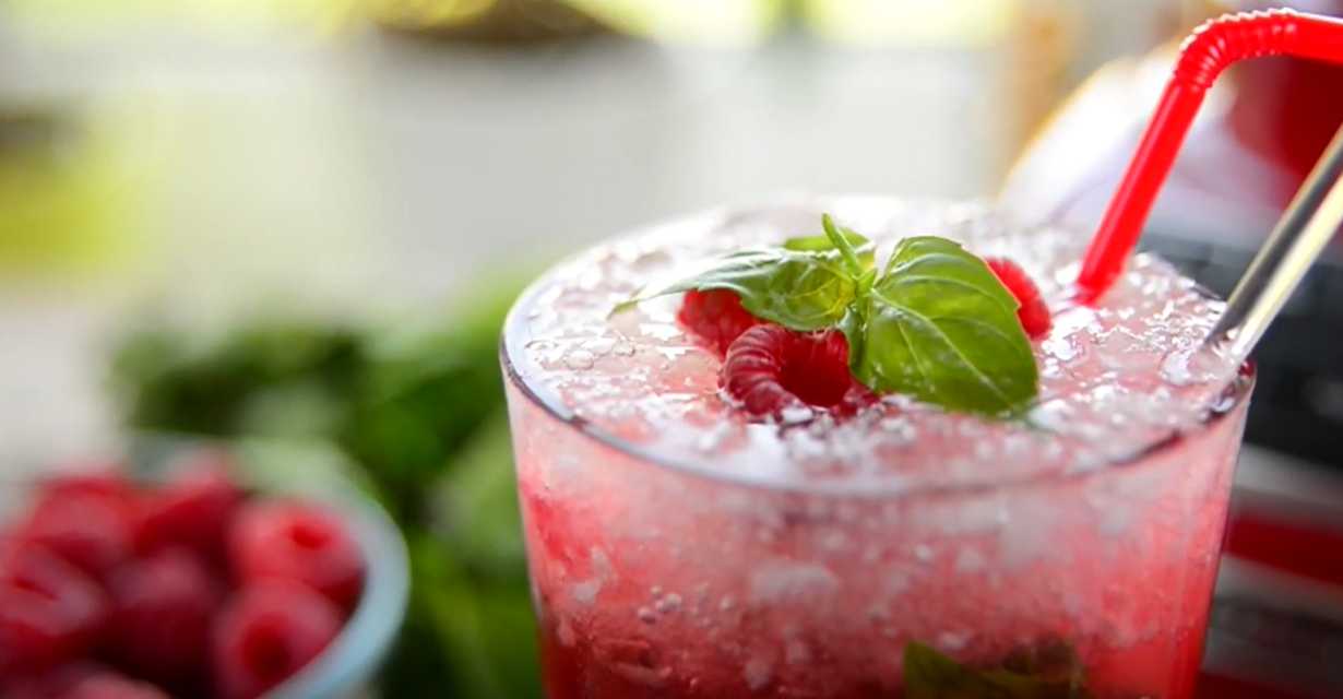 Mojito framboise-basilic - Étape 7
