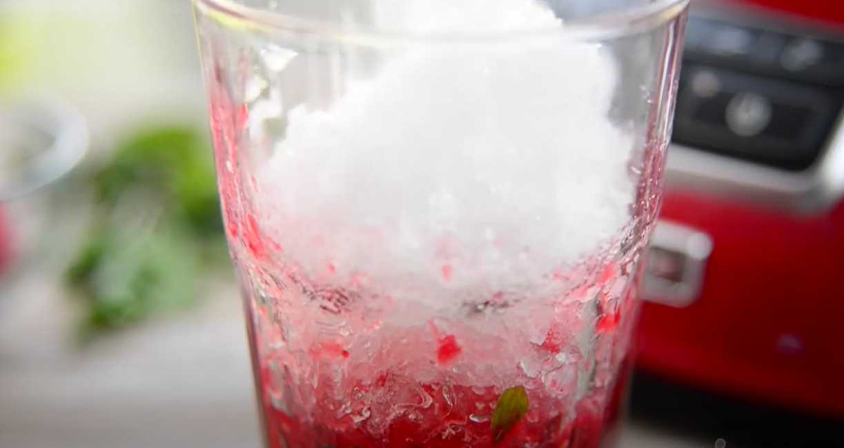 Mojito framboise-basilic - Étape 5