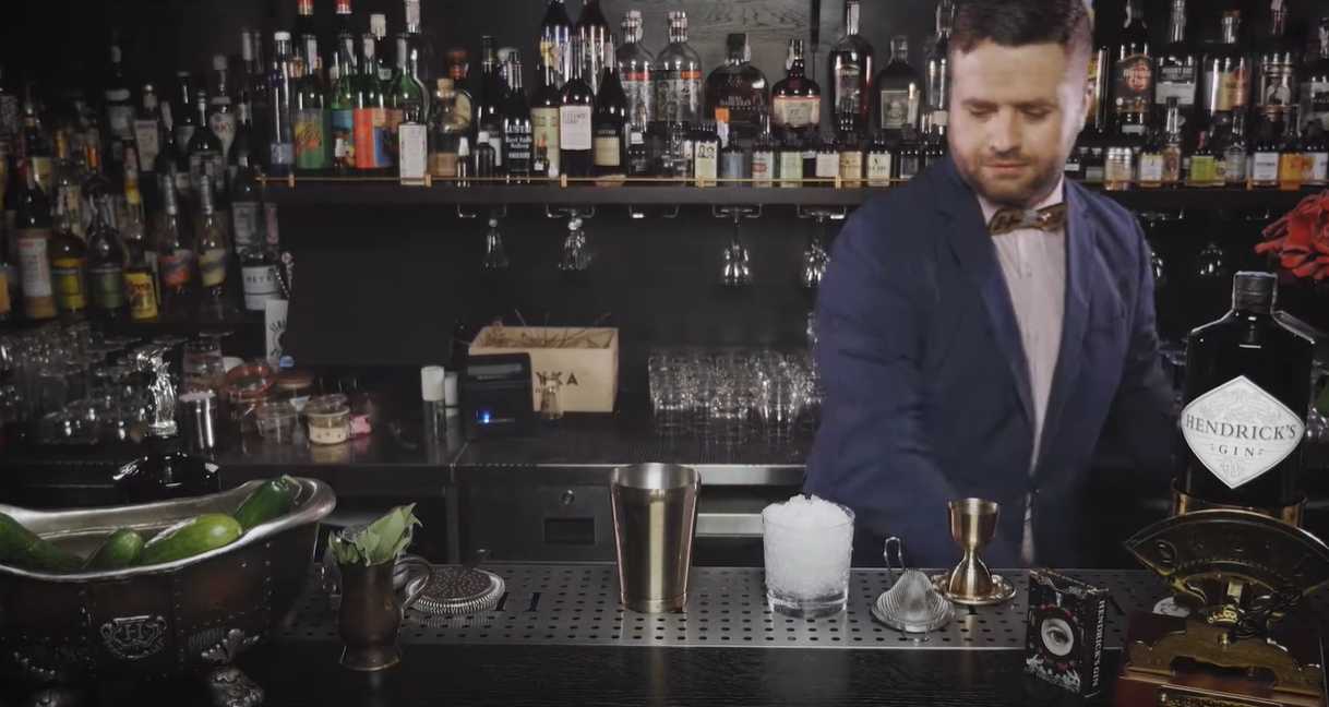 Cocktail Punch au Basilic - Étape 1