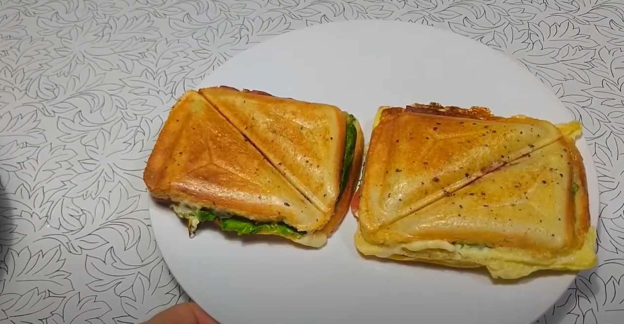 Sandwich dans un four multiple - Étape 12