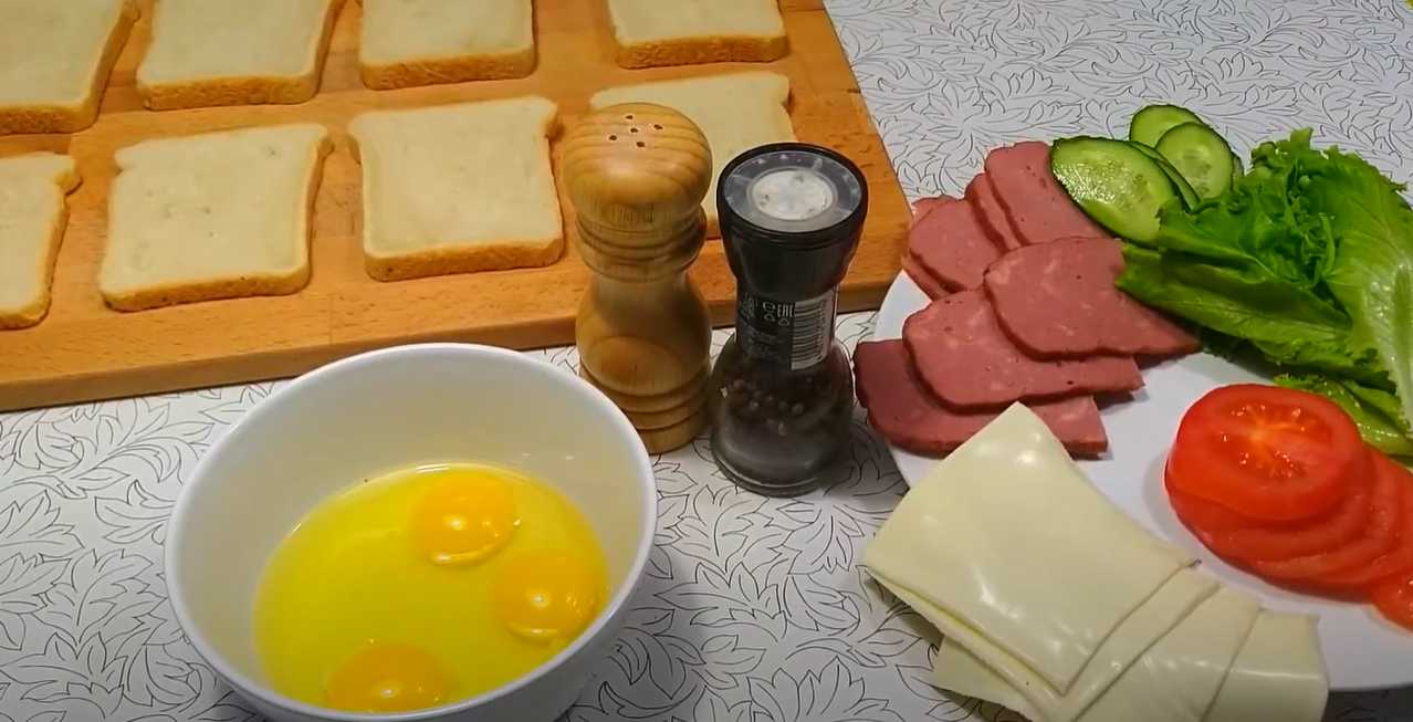 Sandwich dans un four multiple - Étape 2