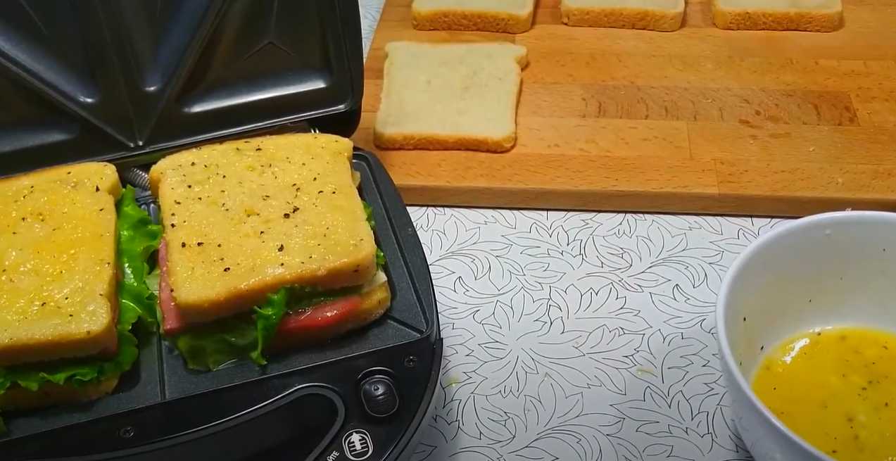 Sandwich dans un four multiple - Étape 10