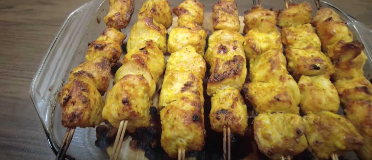 Brochettes de poulet au four - Étape 7