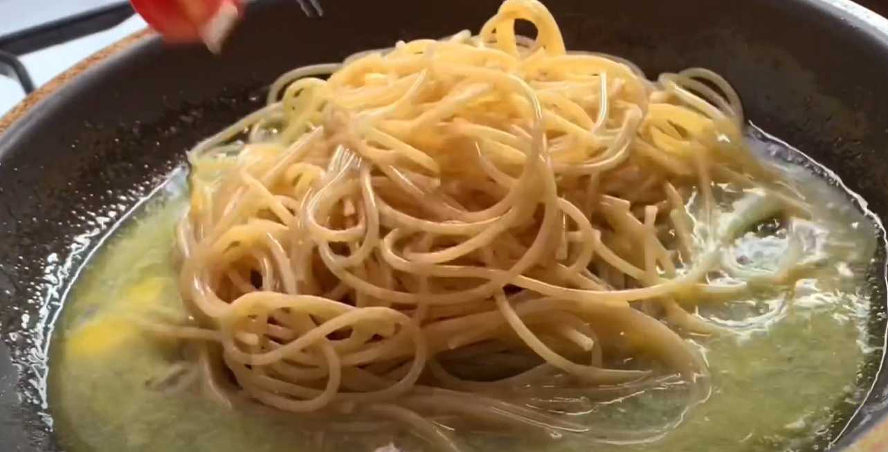 Spaghetti aux truffes noires - Étape 7