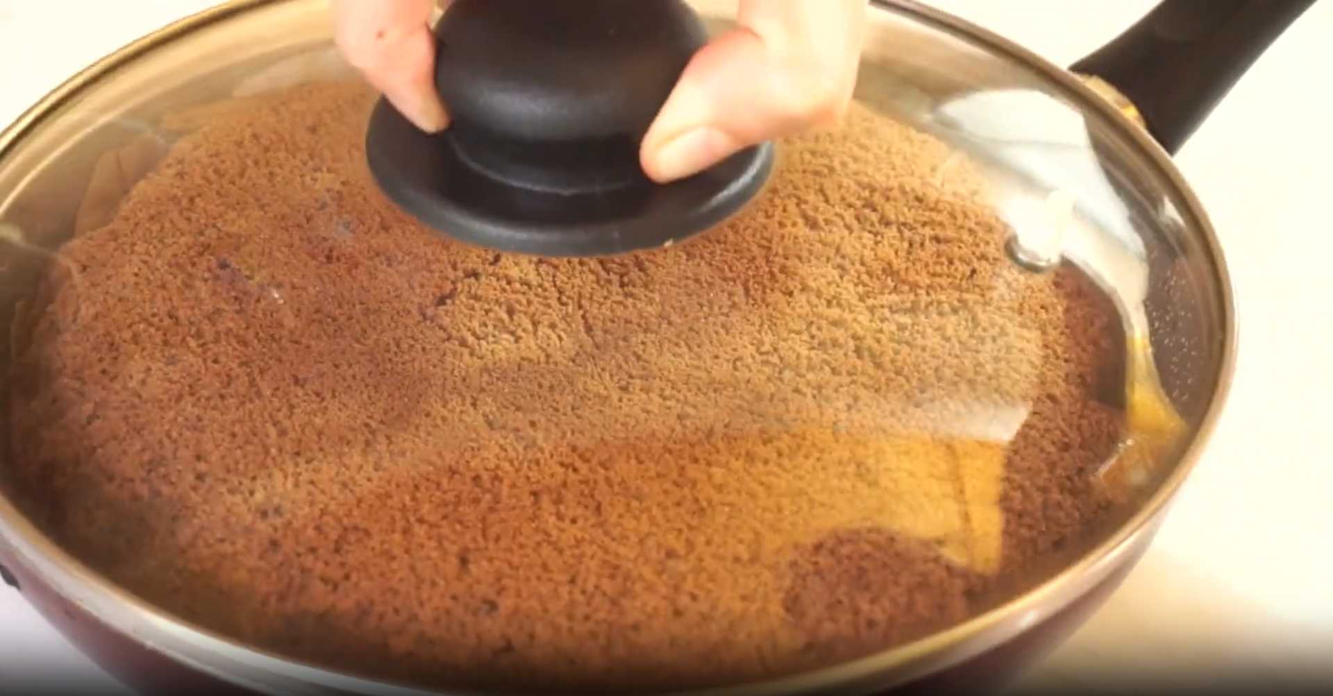 Gâteau au chocolat à la poêle - Étape 10